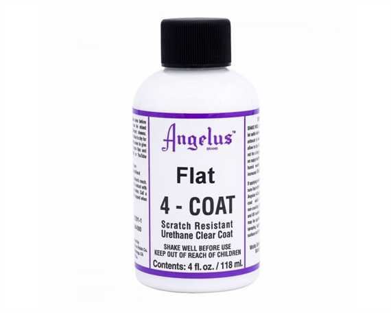 ANGELUS 4-COAT SCRATCH RESISTANT URETHANE FINISHER FLAT #901 118ML