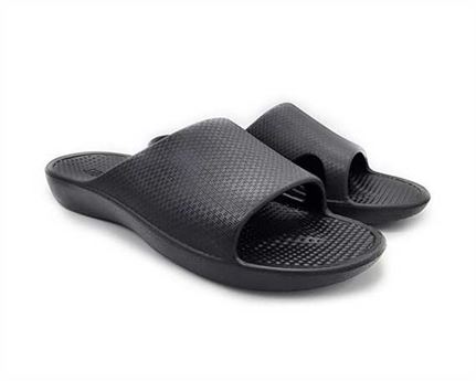 Archline Rebound Orthotic Slides Size EURO 36 Black