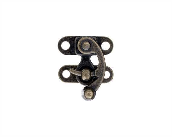 BAG DOCTOR BAG CATCH HOOK AND EYE SMALL #1511-20S ANTIQUE