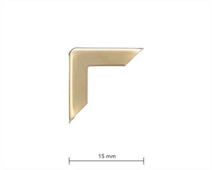BAG DOCTOR BAG CORNER F8 GILT (GOLD COLOUR) 15MM EACH SIDE