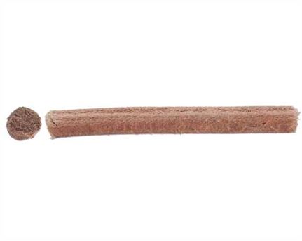 BELTING ROUND LEATHER NATURAL VEG 3MM (PER L/MTR)