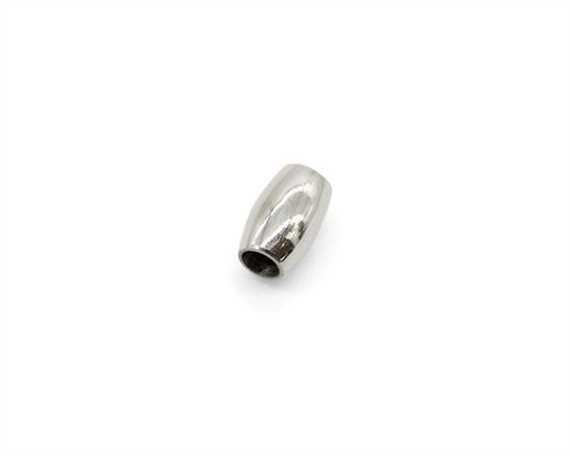 JEWELLERY CLASP SMALL NICKEL PLATE "BEAD STYLE"