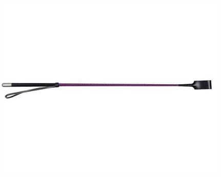 CROP PINK STRIPED WITH METAL TIP ON HANDLE