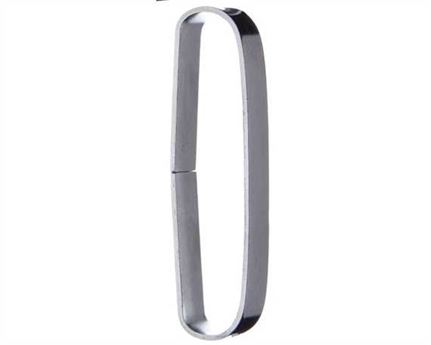 KEEPER BELT STYLE NICKEL PLATE 38MM 