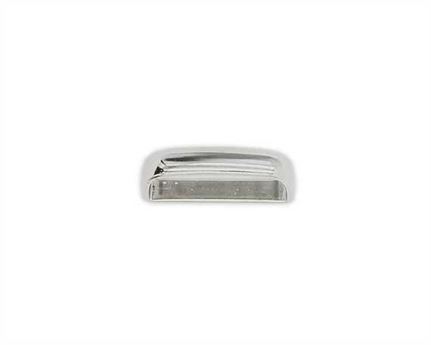 KEEPER BELT SQUARE PATTERN STAINLESS STEEL 38MM