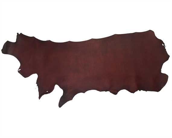 MORGAN OAK U.S SIDES 3.2/4.0MM REDHIDE ALUM TANNED LEATHER