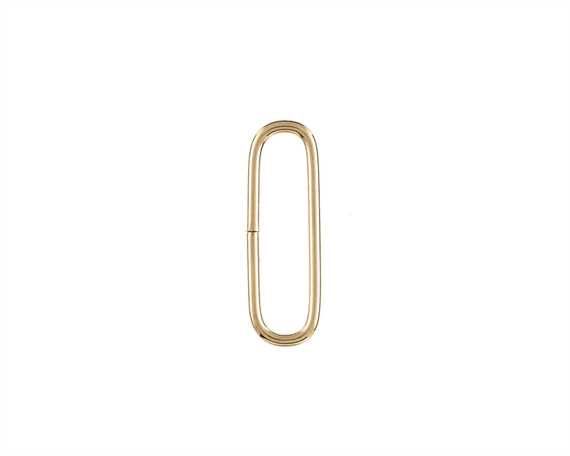 LOOP NICKEL PLATED METAL LIGHT 25MM