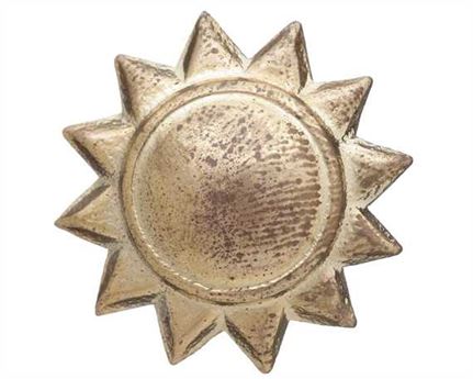 ORNAMENT BRASS BALL STAR 10MM