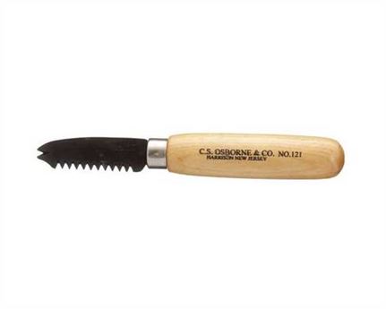 OSBORNE STAPLE REMOVER #121 SERRATED EDGE