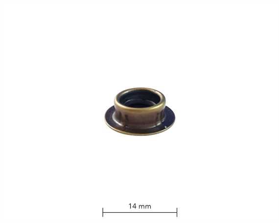 PRESS STUD LARGE DU ANTIQUE STUD PER 100