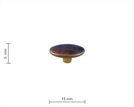 PRESS STUD LARGE DU ANTIQUE TOP PER 100
