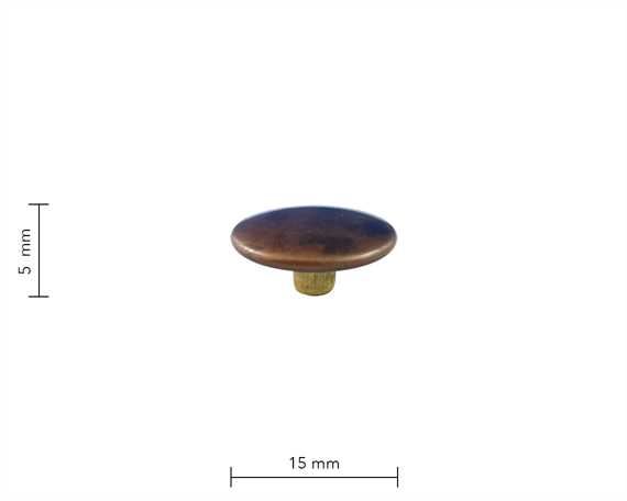 PRESS STUD LARGE DU ANTIQUE TOP PER 1000