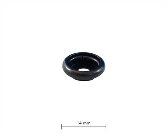 PRESS STUD LARGE DU BLACK SOCKET PER 100
