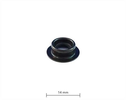 PRESS STUD LARGE DU BLACK STUD PER 100