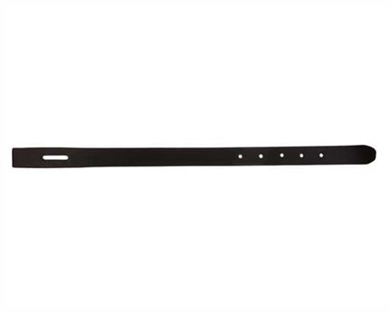 HORSE RUG FRONT STRAP BLACK SYNTHETIC 18''