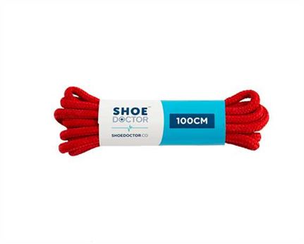  SHOE DOCTOR 100CM THICK ROUND LACE RED