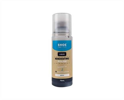  SHOE DOCTOR LIQUID RENOVATING POLISH BROWN 75ml