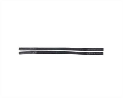 SL STYLE RUBBER REIN GRIPS BLACK PRS 15MM