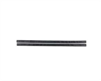 SL STYLE RUBBER REIN GRIPS BLACK PRS 20MM