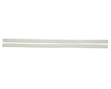 SL STYLE RUBBER REIN GRIP WHITE PRS 15MM