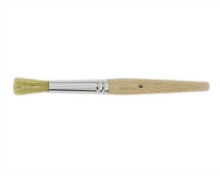 T.S. BOY BRUSH MED ROUND, #6 ONLY 